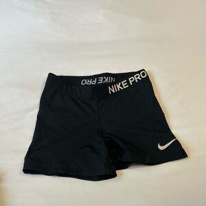 Nike Pro Black Athletic Shorts